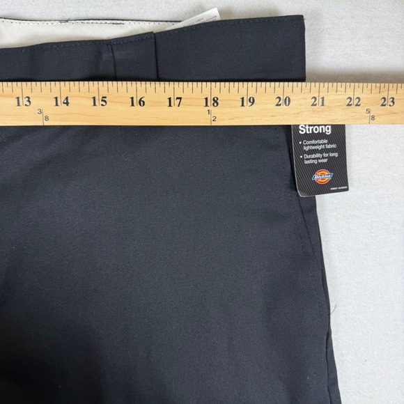 Dickies Flex Cargo Pants Mens 40x30 Black Regular Fit Straight Leg Work Trousers - Picture 6 of 11